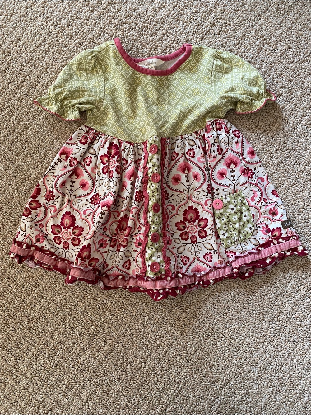 Matilda Jane Floral Button-Front Dress